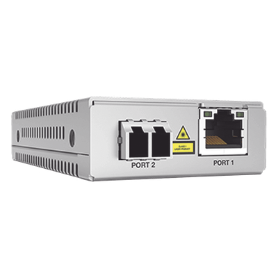 AT-MMC2000LX/LC-960 - Convertidor de medios / 10/100/1000T a 1000LX-LC / Monomodo 1310nm / 20 km / TAA Federal / Smart MissingLink