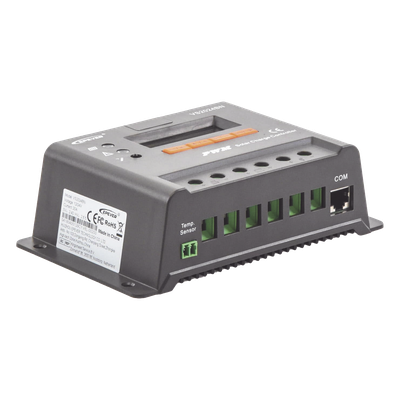 VS-2024-BN - Controlador de Carga Solar PWM / 12/24V / 20A / Display LCD / RS485 Modbus / 32-bit MCU