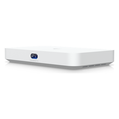 UCG-FIBER - Cloud Gateway / 10G / 4x 2.5GbE / 1x 10G SFP+ / 50 Dispositivos / 500 Clientes / 3.28 ft x 3.28 ft