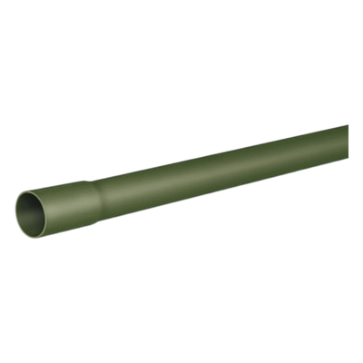ATUL-34-TUB - Tubo Conduit PVC Ligero / 3/4" (19 mm) / Longitud 3 m (9.84 ft) / Encofrado en Concreto / Aislante Dieléctrico / Unión con Casquillo Termoformado