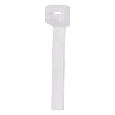 S6-18-C - Cincho de Nylon / 160 mm largo x 2.5 mm ancho / Tensión 80 N / Plenum / Rango -40°C a 85°C / Paquete 100 pz