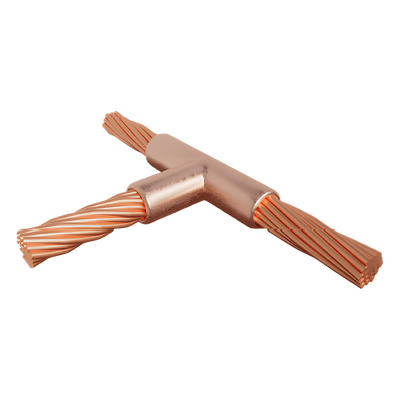 TGM-CCT-1/0-4/0 - Molde para Soldadura Exotérmica / Conexión T Horizontal / Cable 1/0 AWG a 4/0 AWG / Carga #90