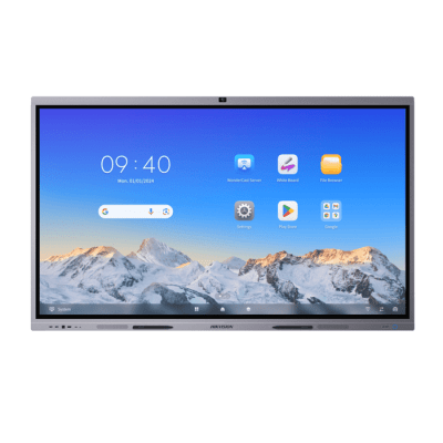 DS-D5C65RB/B(EDLA) - Pantalla Interactiva Touch de 65" Android 13 / Google Suite Preinstalado con Certificación EDLA / Cámara Web 8 MP / Resolución 4K / Bocinas Integradas / Entradas HDMI y VGA / Incluye 2 Lápices para Escribir