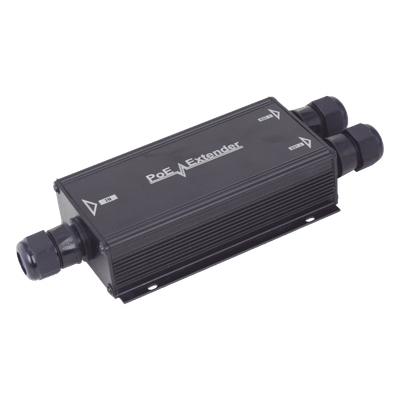 TT-2003EX-POE - Extensor PoE Gigabit / Alcance 200 m (656.2 ft) / IP66 / 60 W Total / 2 Puertos de Salida PoE / Sin Fuente Adicional