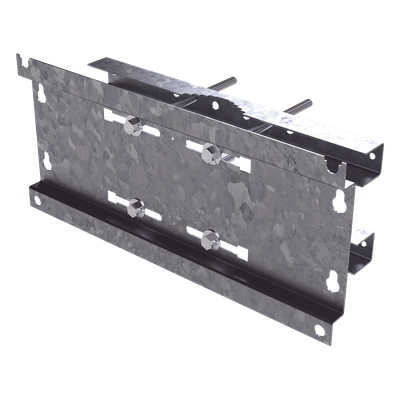 LP-FORTE-09U-BRA-R2 - Herraje de Fijación / Montaje en Pared, Poste o Torre / Tornillos 250 mm / Compatible con Gabinete 9U