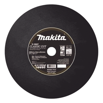 E10827 - Disco de corte para metal de 14"