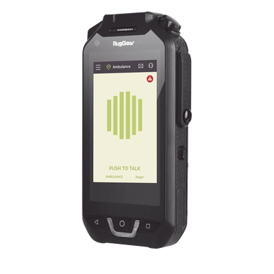 RG750-TSMART - Smartphone MC-PTT / IP68 / MIL-STD-810H / 105 dB / 5000 mAh / 2.0 GHz