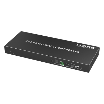 TT109VW4K - Controlador de Video Wall / 1x HDMI 2.0 In / 9x HDMI Out / 3x3 / 4K60Hz / HDCP 2.2