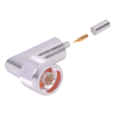RFN-1009-C - Conector N macho en A/R de anillo plegable para cable RG-58/U.