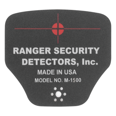 RANGERSTICKER15 - Sticker para Detector / Material Duradero / Acabado Mate / Fácil Aplicación