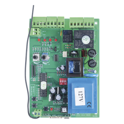 XBS-IZ-PCB - Tarjeta de Control Electrónico / Motor Corredizo 1200 RPM / Pantalla LCD / Conectividad Inalámbrica / IP44 / 110-120 VCA