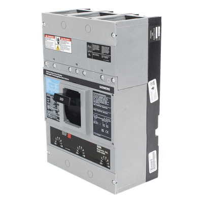 LXD63B500 - Interruptor Termomagnético / 600 Vca / 3 Polos / 500 A / Sin Zapatas / 35 kAIC / 24-480 Vca/Vcc