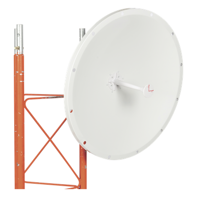 TXP-D4865-28-N - Antena Direccional / Rango Extendido 4.8 - 6.5 GHz / 28 dBi / Haz 7° / Polaridad Dual ±45° y V/H / Resistencia 200 km/h