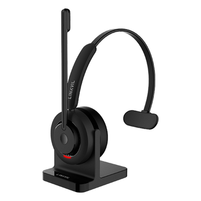DH301B - Auriculares Bluetooth / Multipunto 2 Dispositivos / Cancelación de Ruido AI ENC / Busylight / 22 Horas Llamadas / Bluetooth 5.4