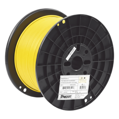 PUR6AHD04YL-G - Bobina de Cable UTP Cat6A / 23 AWG / CMR Riser / 305 m (1000 pies) / 6.2 mm Diámetro / 650 MHz / 10GBase-T