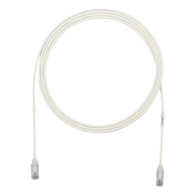 UTP28SP7GY - Cable de Parcheo Cat6 / UTP 28AWG / 3.8 mm / 2.13 m (7 ft) / CM/LSZH / Gris
