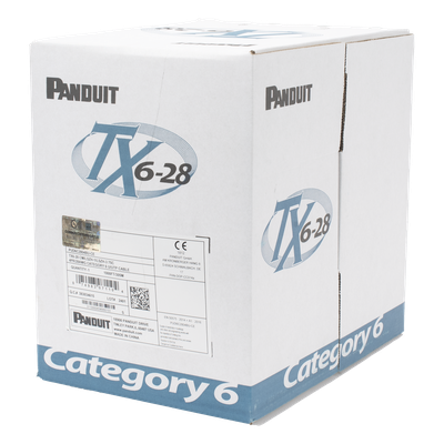 PUD6C2804WH-CE - Cable UTP / Cat 6 / 28 AWG / 305 m (1000 ft) / CM-LSZH / Diámetro 4.0 mm / 4 Pares / 250 MHz