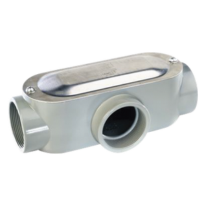 OT-0077C - Caja de Conexión Ovalada / Tipo T / 1 1/2" (38.1 mm) / Volumen 512.6 cm³ / Aluminio Diecast / NPT / UL y CSA