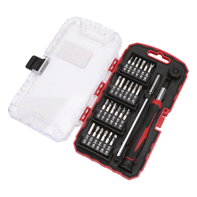 PST-H020-02 - Juego de Desarmador de Precisión / 51 Piezas / 48 Puntas CR-V / Extensor 115 mm / Maletín 96 x 170 x 28 mm (3.8 x 6.7 x 1.1 in)