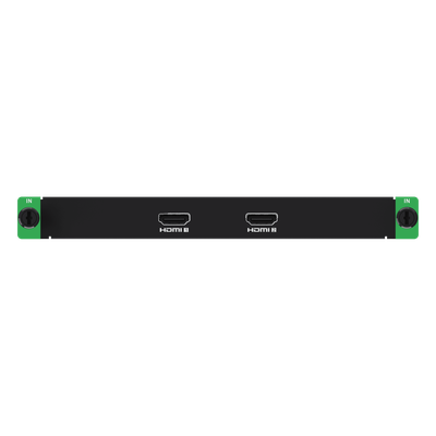 DS-C66S-02HI/4K - Tarjeta de Entrada HDMI / 2 Canales / 4K60 (4096×2160) / HDMI 2.0 / HDR10 y HLG / HDCP 2.3 / Frame Rate 24-120 Hz