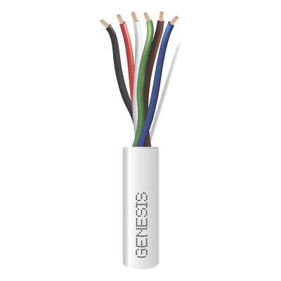 3116-1012 - GENESIS 3116-1012 cable de señal 305 m Negro, Azul, Marrón, Verde, Rojo, Blanco