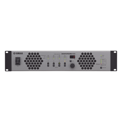 XMV4140D - Amplificador Multicanal / 4 Canales / 140W @ 8Ω / 125W @ 100V / Dante y Ethernet / Clase D / Rack 2U