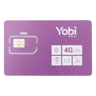 SIM1GBYOBI - SIM de Datos / 1 GB Mensual / 12 Meses / 2G 3G 4G / Roaming EU y Canadá 15 días
