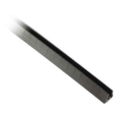 GEE62F-A-C0 - Cubre-filos Ranurado con Adhesivo / 0.9-1.6mm / 30.5m (100ft) / Negro / -40°C a 50°C / UL94HB / RoHS