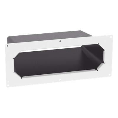 MSICECB - Sellador de Entrada de Cables / Acero Calibre 18 / 281.3 mm Ancho / 153.6 mm Profundidad / 11.07 in / 6.05 in / Blanco