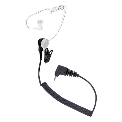E1-10007 - Audífono con tubo acústico sólo para escuchar con conector de 3.5 mm