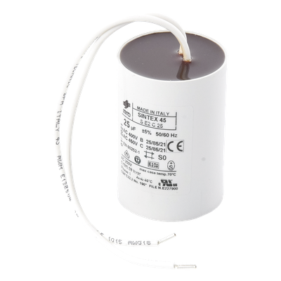 7601355 - Capacitor de Arranque / 8 μF / IP44 / Normas EN 12453 y EN 12445 / Antiaplastamiento