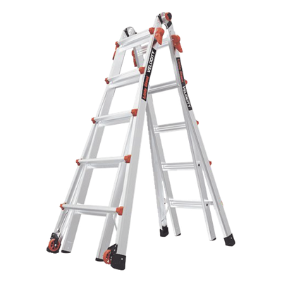 VELOCITYM22IA - Escalera Multi-Posiciones / 6.7 m (22') / 136 kg (300 lbs) / Aluminio Aeroespacial / Suelos Inclinados