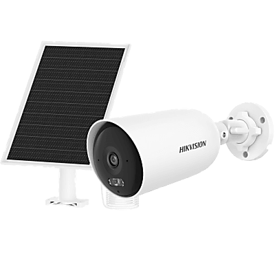 DS-2CFS04/4G-SIM - Kit Solar IP All in One / AOV / 4 Megapixel / Lente 2.8 mm / Panel Solar 8W + Batería Litio 9000 mAh / SIM 4G / Audio Bidireccional / IP66 / 1.05 x 0.75 x 0.49 pies