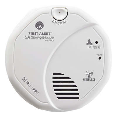 CO511B - Alarma de Monóxido de Carbono / Sensor Electroquímico / Interconexión Inalámbrica / Alerta de Voz 85 dB / Ubicación por Voz / Alimentación por Batería