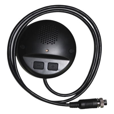 DS-1350HM(AE) - Módulo de Audio Bidireccional / Conector Aviación / Jack 3.5 mm / 5 Niveles de Volumen / Cable 6 m (19.7 ft) / -10°C a +55°C