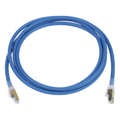 ZM6A-07-06 - Patch Cord Cat6A UTP / CM-LS0H / 2.13 m (7 Pies) / 500 MHz / PoE+ / Ultra Delgado