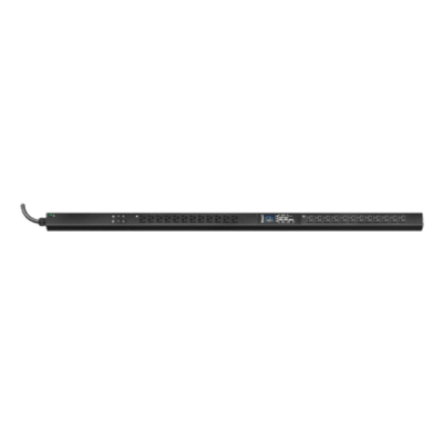 E24D23M - PDU Monitoreable Vertical / 24 Salidas NEMA 5-20R / Entrada NEMA L5-30P / 120 Vca / 30 Amp / Pantalla OLED