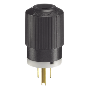 HUB-BRY-5266-NP - Clavija Industrial / 15 A / 125 V CA / NEMA 5-15P / 2 Polos 3 Hilos / 2.18 x 1.52 x 1.38 in