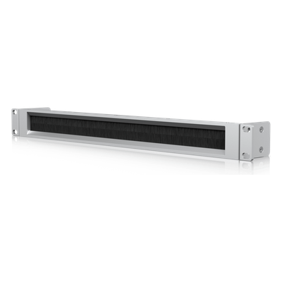 UACC-RACK-PANEL-BRUSH-1U - Panel de Cepillo para Rack / 1U / 19 Pulgadas / Aluminio y Acero SPCC / Abertura 400 × 24 mm (15.75 × 0.94')