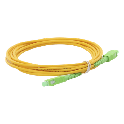 LPSM3SCASCAS2 - Jumper de Fibra Óptica / SC/APC-SC/APC / Monomodo OS2 / Simplex / 2 m (6.56 ft) / 3 mm