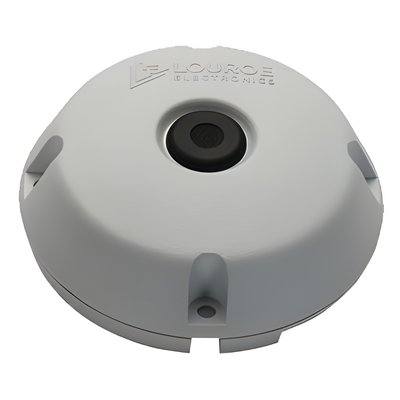 VERIFACT-AGC - Micrófono preamplificador / Control automático de ganancia / Captación 9 m (29.5 ft) / Salida nivel de línea / 12 VDC