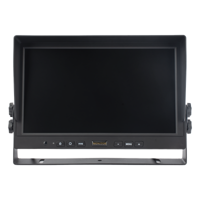 AE-MW1104 - Monitor LCD 10.1" / 3 Canales de Video / Entrada 12VCC / Operación -20°C a 70°C / Conector VGA / 7.15" x 5.51" x 2.30"