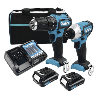 DLX2131SY - Kit Rotomartillo y Atornillador de Impacto / 18V Li-Ion / 2 Baterías 1.5 Ah / Carga 22 min / Sistema LXT