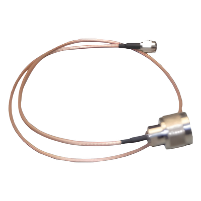 SN-316-SMAI-60 - Jumper de 0.6 mt de longitud, cable RG-316 conector N macho en un extremo y al otro SMA inverso