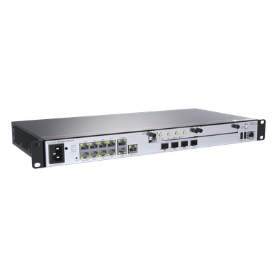 AR6121E - Router Empresarial / 8 Puertos GE LAN / 2 Puertos GE WAN Combo / 10GE Óptico / SD-WAN / MPLS Híbrido / Tarjetas Intercambiables en Caliente