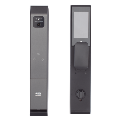 XBS-PV-L02 - Cerradura Autónoma Inteligente / Autenticación Biométrica Dual de Rostro y Palma / Teclado PIN / Control por APP / Batería Recargable / IP65 / -25°C a 70°C
