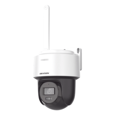DS-2DE2C200IWG/W(W) - Cámara PT IP / 2 Megapixel / Lente 4 mm / IR 30 m (98.4 ft) / Wi-Fi / Audio Bidireccional / IP66 / Autoseguimiento