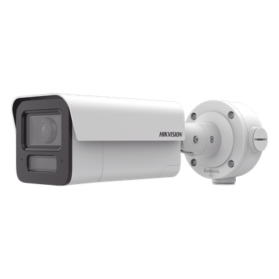 IDS-2CD5T47G2/V-XS(2.8MM) - Cámara Bala IP / 4 Megapixel / Lente 2.8 mm / IR EXIR 80 m (262.5 ft) / Analíticos IA 70 m (229.7 ft) / WDR 120 dB / IP67 / IK10 / Audio Bidireccional