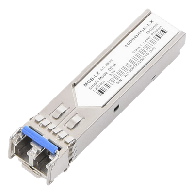 MGB-LX-10PCS - Transceptor mini-GBIC SFP 1G / LC Duplex / Fibra Monomodo / 20 Km / 10 Piezas / -40 a 75 °C