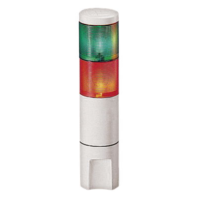 MSL2-120-GR - Indicador de estado LED / 2 niveles / 120Vca / Verde y rojo / UL cUL / Tipo 4X / IP66 / 93-95 dBA